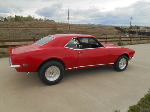 1968 Blue Chevrolet Camaro Coupe