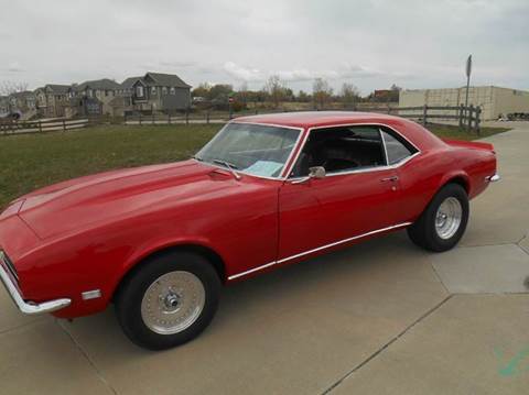 1968 Blue Chevrolet Camaro Coupe