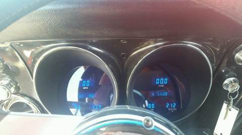 1968 Blue Chevrolet Camaro Coupe