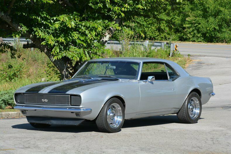 1968 Silver Chevrolet Camaro Coupe