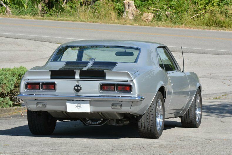 1968 Silver Chevrolet Camaro Coupe