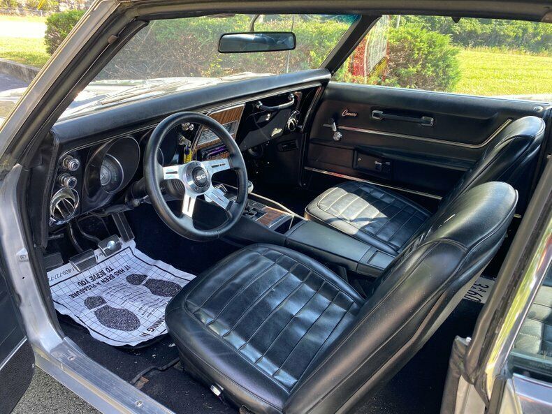1968 Silver Chevrolet Camaro Coupe