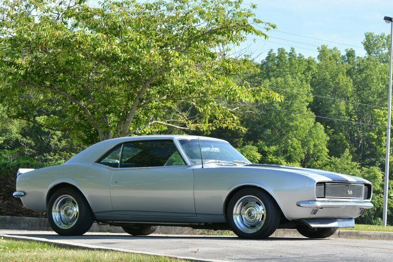 1968 Silver Chevrolet Camaro Coupe