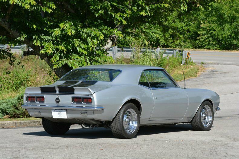 1968 Silver Chevrolet Camaro Coupe