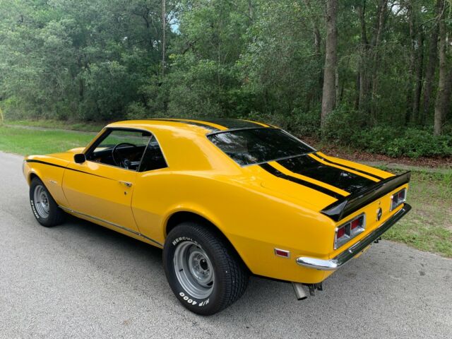 1968 Yellow Chevrolet Camaro Coupe