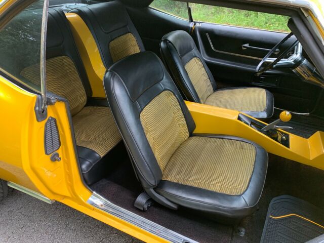 1968 Yellow Chevrolet Camaro Coupe