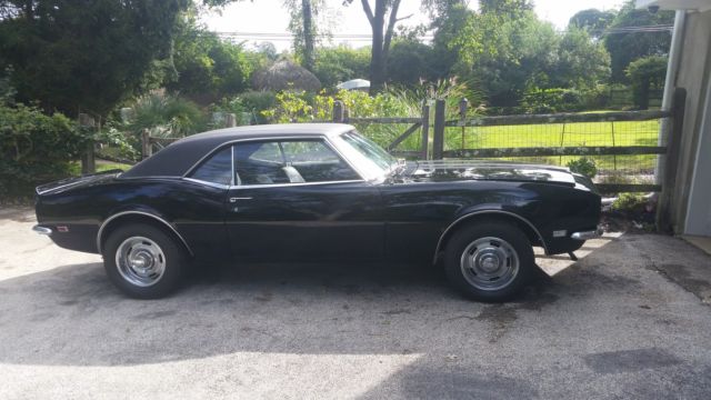 1968 Black Chevrolet Camaro