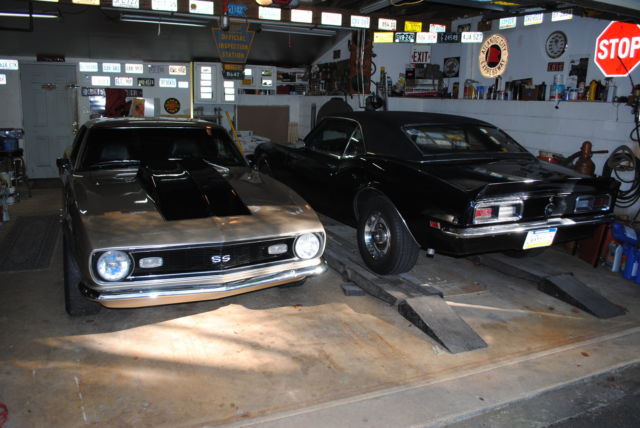 1968 Black Chevrolet Camaro