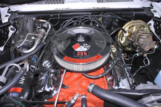 1968 White Chevrolet Camaro Coupe