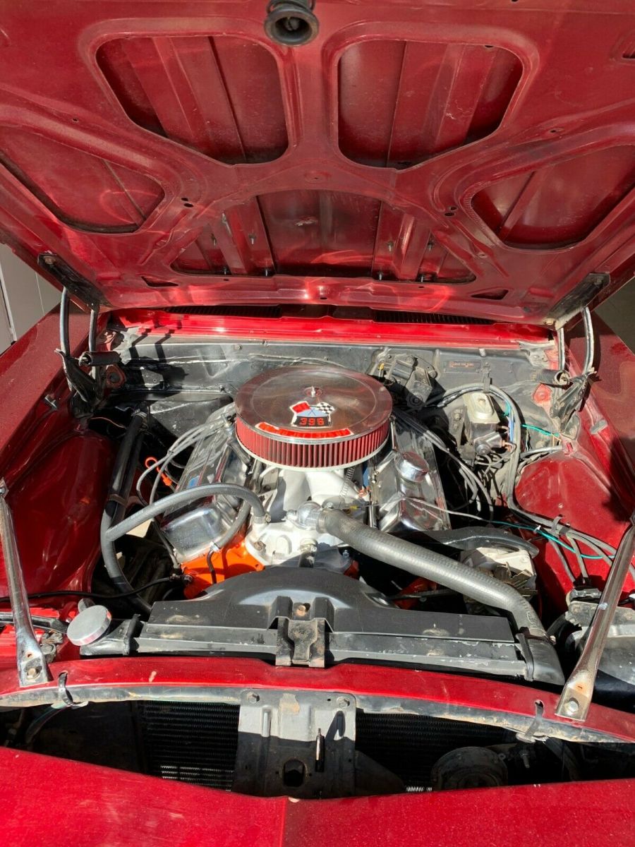 1968 Red Chevrolet Camaro Coupe