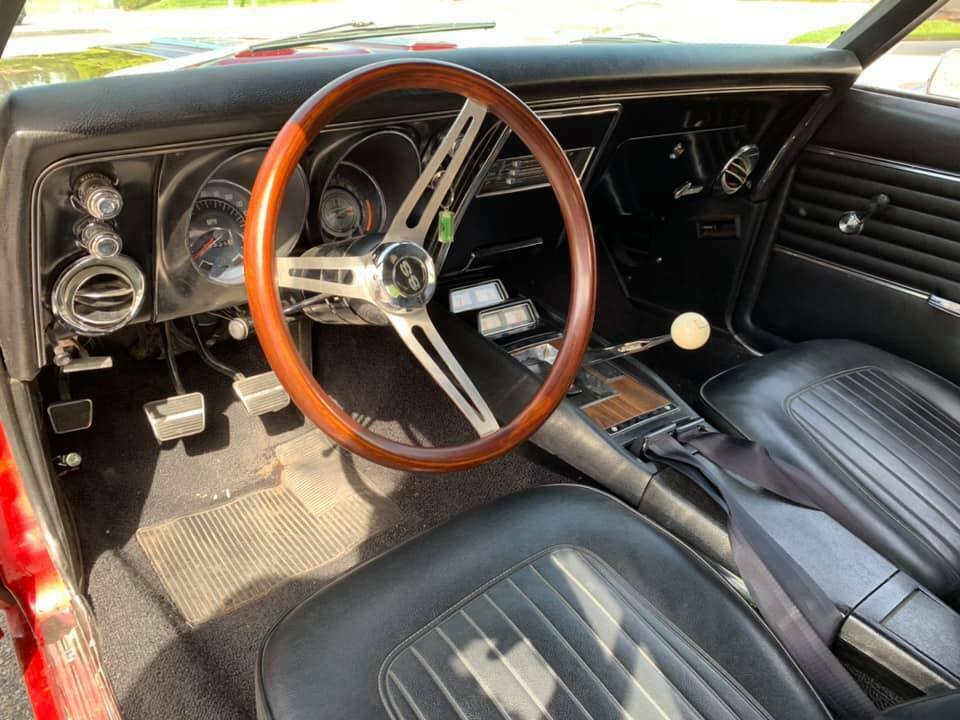 1968 Red Chevrolet Camaro Coupe