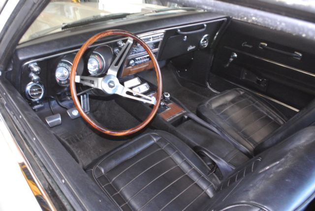 1968 White Chevrolet Camaro Coupe