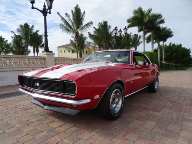 1968 Red Chevrolet Camaro Coupe