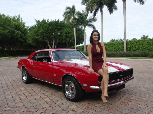 1968 Red Chevrolet Camaro Coupe