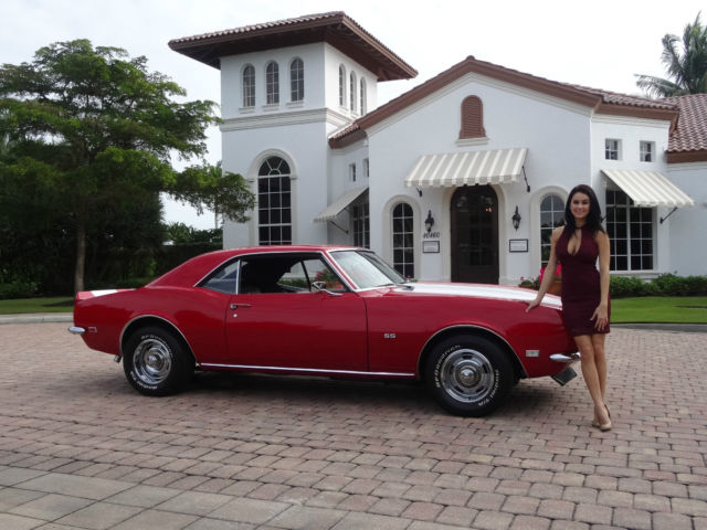 1968 Red Chevrolet Camaro Coupe
