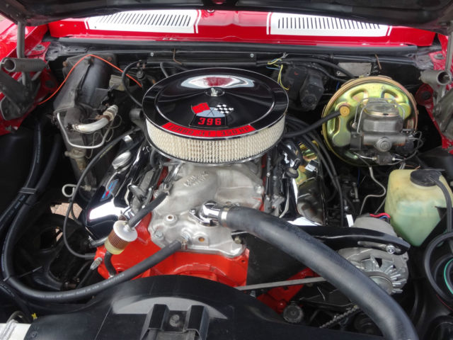 1968 Red Chevrolet Camaro Coupe