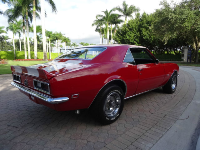 1968 Red Chevrolet Camaro Coupe