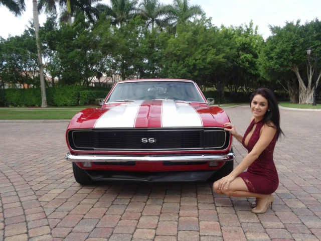 1968 Red Chevrolet Camaro Coupe
