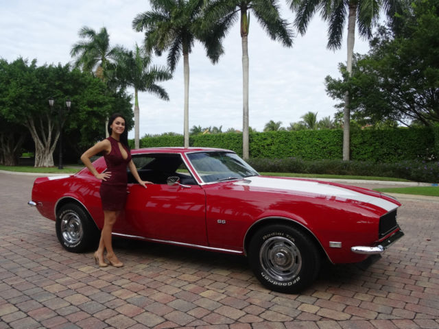 1968 Red Chevrolet Camaro Coupe