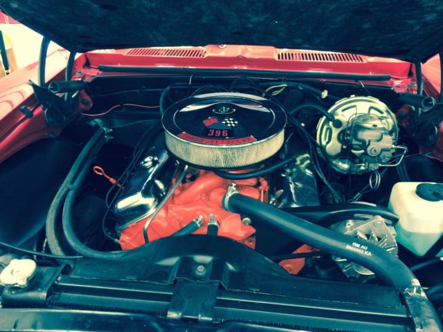 1968 Red Chevrolet Camaro Coupe