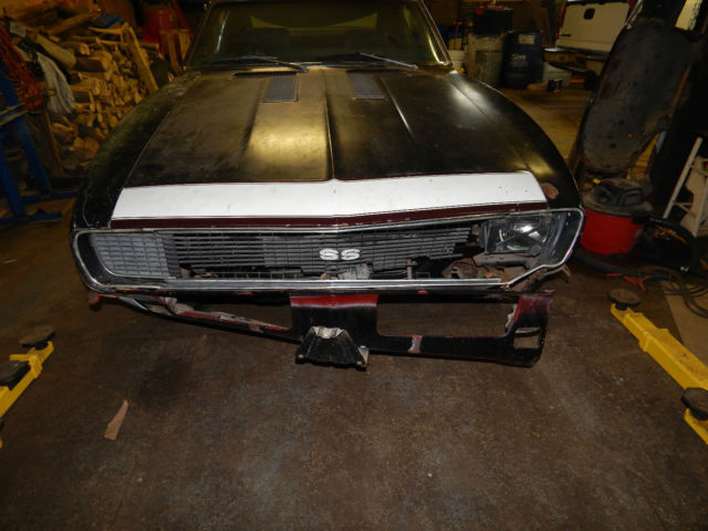 1968 Black Chevrolet Camaro Coupe