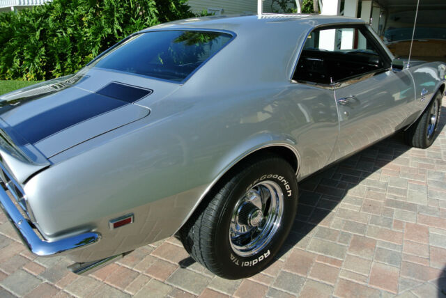 1968 Silver Chevrolet Camaro Coupe
