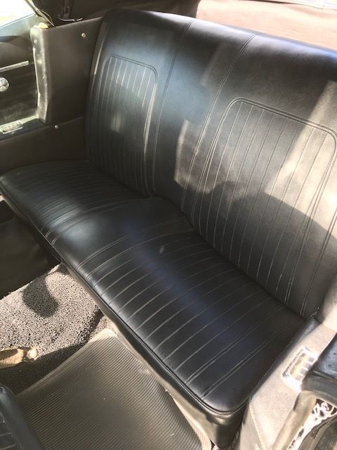 1968 Black Chevrolet Camaro Convertible