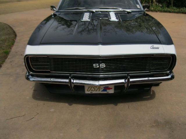 1968 Black Chevrolet Camaro Convertible