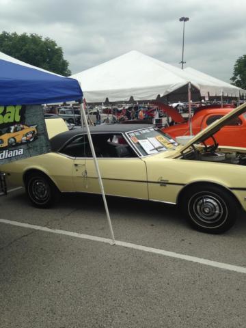 1968 Butternut Yellow Chevrolet Camaro Coupe