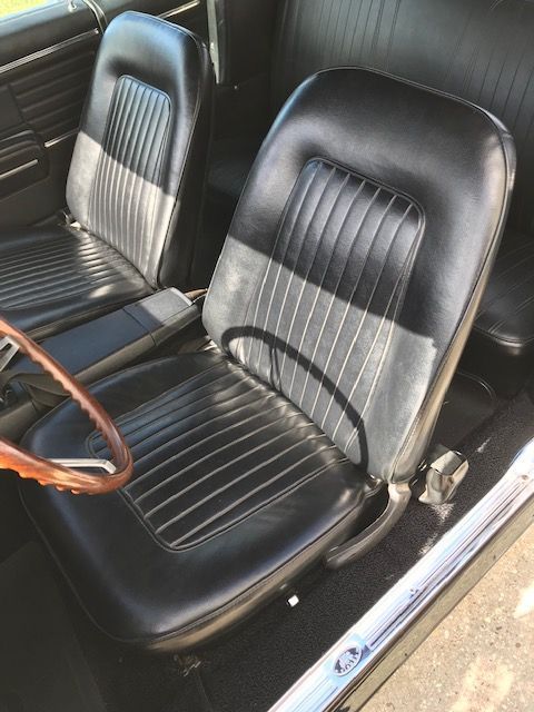 1968 Black Chevrolet Camaro Convertible