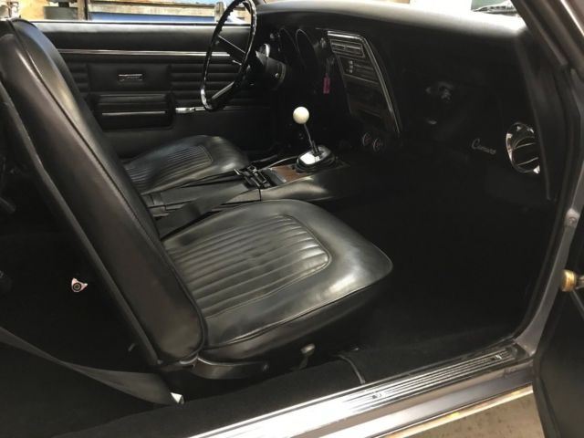 1968 Blue Chevrolet Camaro