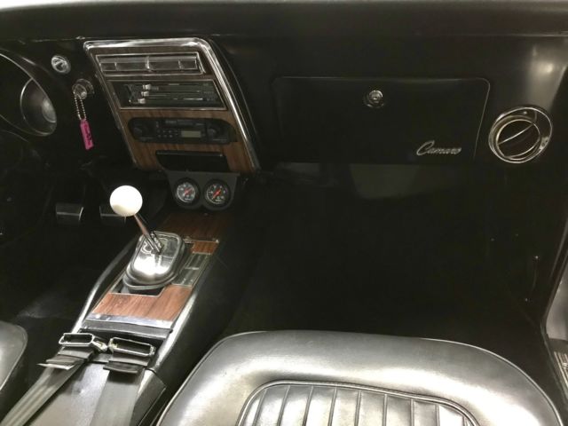 1968 Blue Chevrolet Camaro