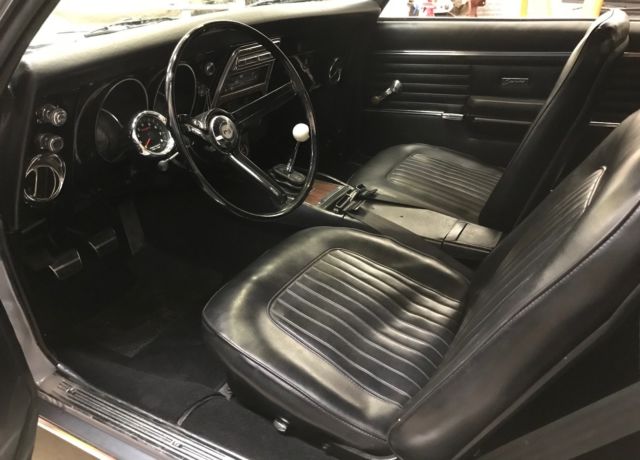 1968 Blue Chevrolet Camaro