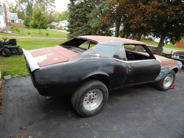 1968 Black Chevrolet Camaro Coupe