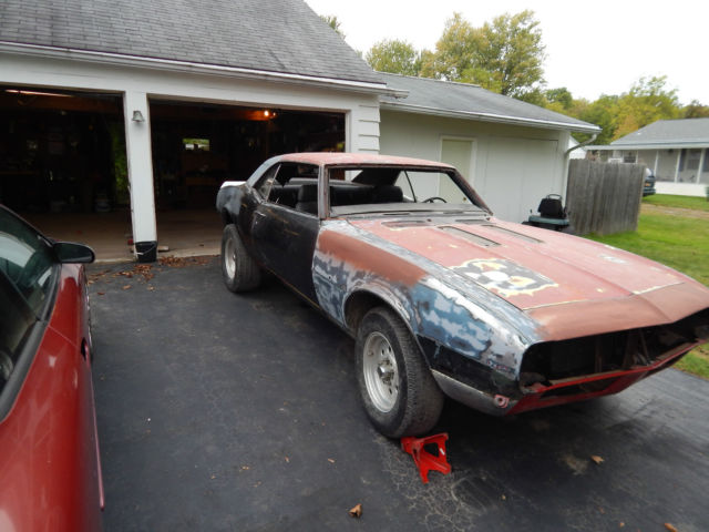 1968 Black Chevrolet Camaro Coupe