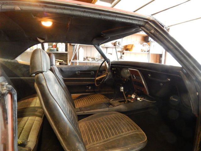 1968 Black Chevrolet Camaro Coupe