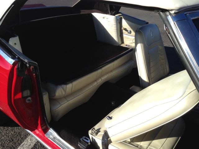 1968 Red Chevrolet Camaro Convertible