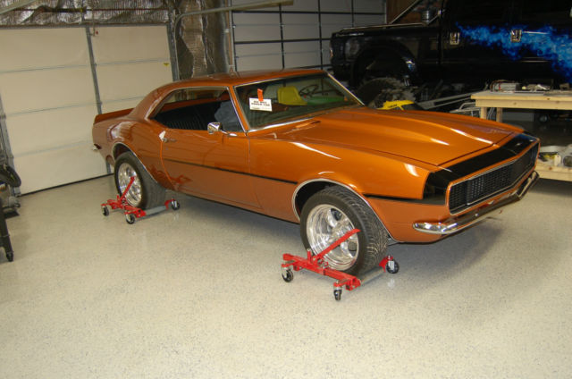 1968 2008 Corvette Atomic Orange Chevrolet Camaro Coupe