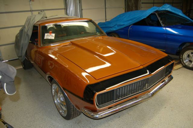 1968 2008 Corvette Atomic Orange Chevrolet Camaro Coupe