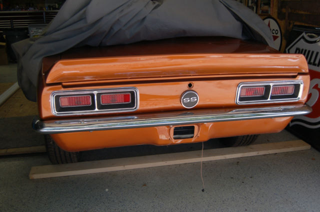 1968 2008 Corvette Atomic Orange Chevrolet Camaro Coupe