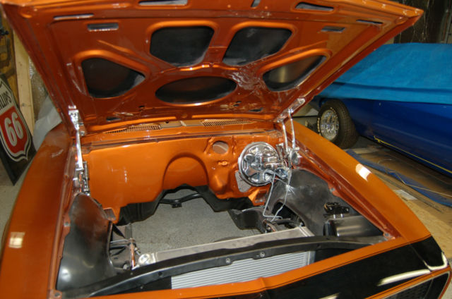 1968 2008 Corvette Atomic Orange Chevrolet Camaro Coupe