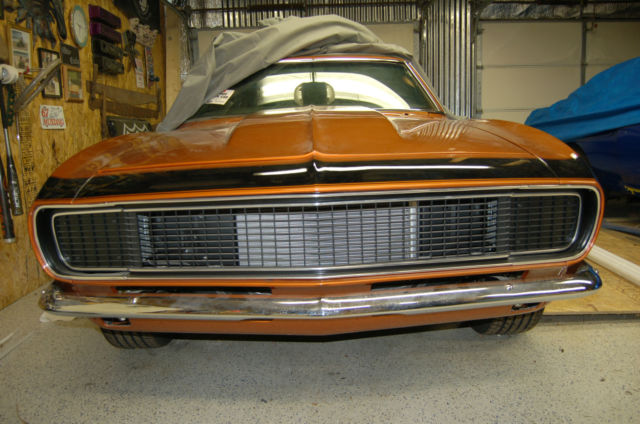 1968 2008 Corvette Atomic Orange Chevrolet Camaro Coupe