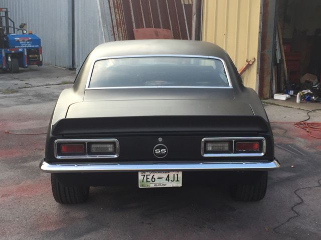 1968 Black Chevrolet Camaro Coupe