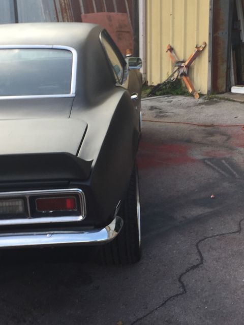 1968 Black Chevrolet Camaro Coupe