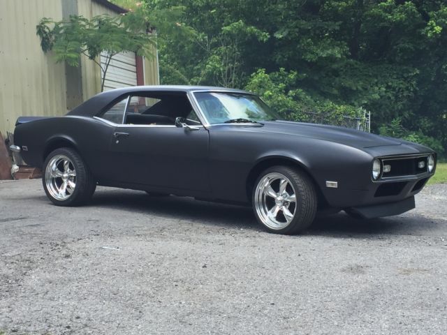 1968 Black Chevrolet Camaro Coupe