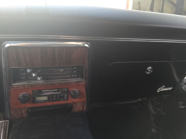 1968 Black Chevrolet Camaro Coupe