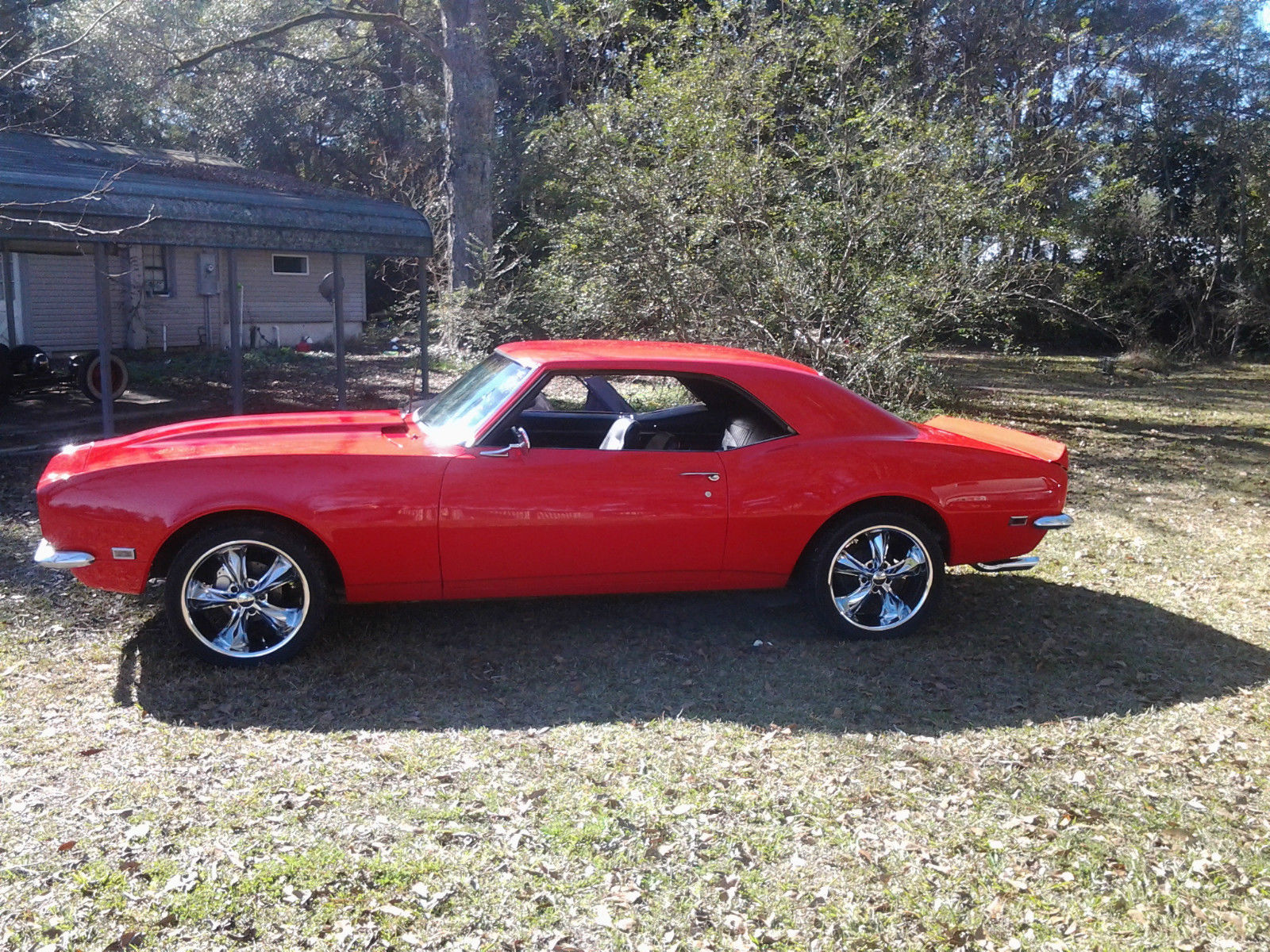 1968 viper red Chevrolet Camaro ss