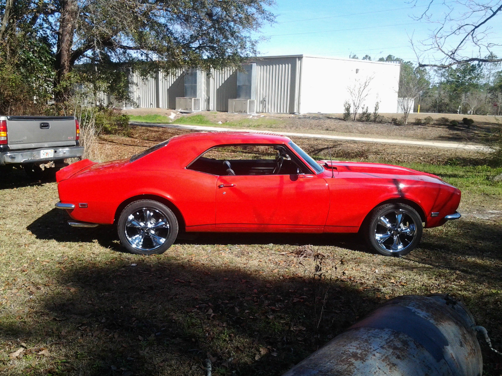 1968 viper red Chevrolet Camaro ss