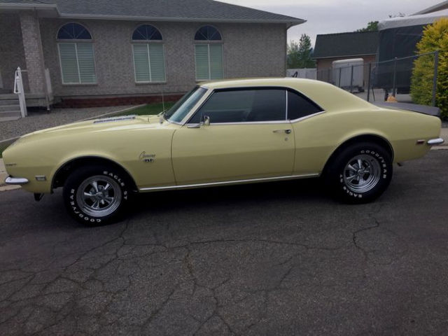 1968 Yellow Chevrolet Camaro Coupe