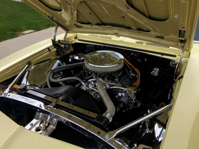 1968 Yellow Chevrolet Camaro Coupe